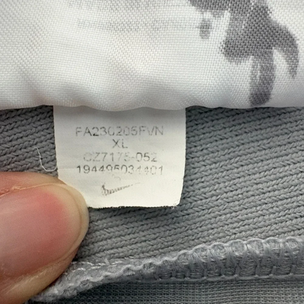 Nike Boys Light Gray Swoosh Logo Performance Vapor Select Baseball Pants Size XL